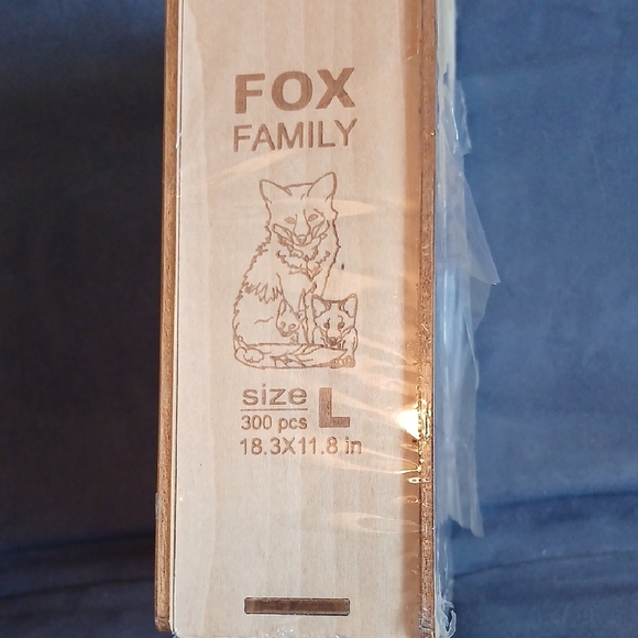 Kaytee Fox Family Wooden Puzzle - Multicolor - Picture 2 of 3